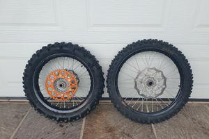 Cerchi excel takasago posteriore 18 + anteriore 21