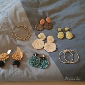 orecchini bigiotteria 