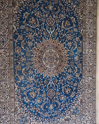 Tappeto persiano Nain 2,96x1,95m