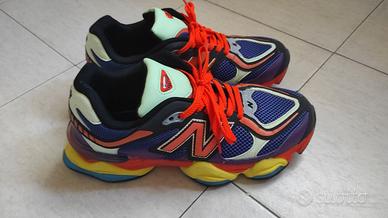 New Balance 9060 Viola scarpa ginnica gomma