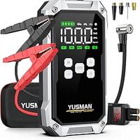 YUSMAN Avviatore Batteria Auto - 6000A, Booster Av