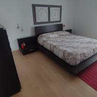 Camera matrimoniale etnica in vero legno