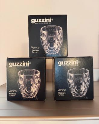 Bicchieri Guzzini serie Venice tumbler