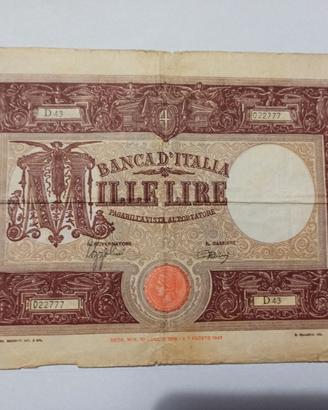 Banconota 1000 Lire