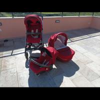 Trio inglesina trylogi rosso