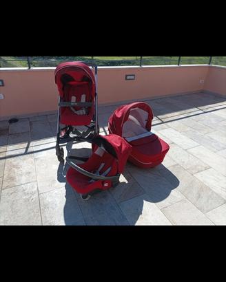 Trio inglesina trylogi rosso