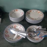 Servizio Piatti Inglesi Vintage STAFFORDSHIRE