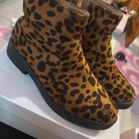 stivaletti leopardati