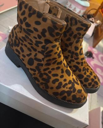 stivaletti leopardati