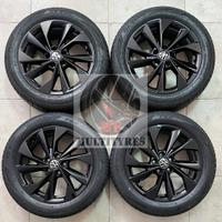 Cerchi 16 neri e pneumatici nuova Volkswagen Polo