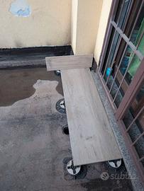 Pavimento galleggiante+piedini