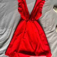 Vestito rosso elegante donna