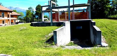 Unica - lotto edificabile con struttura