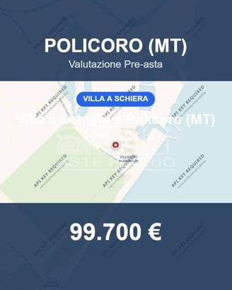 Immobile in asta di 90 m² con box auto a Policoro