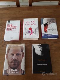 5 libri belli moderni come nuovi 
