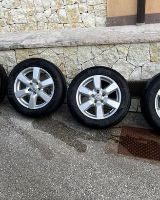 Gomme estive con cerchi in lega 215-60-R17