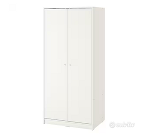 Armadio a due ante bianco