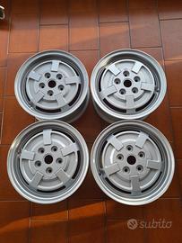 Set 4 Cerchi in lega 6j x 14" Lancia Gamma (Nuovi)