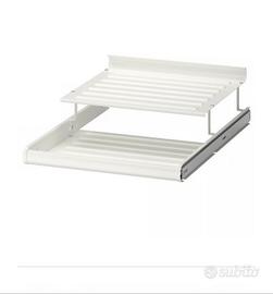 Ripiani estraibili per scarpe