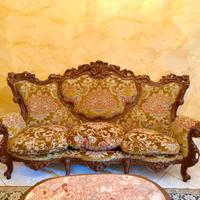 Salotto stile barocco