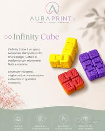 Infinity Cube stampato in 3D – Gioco educativo
