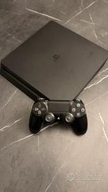 PlayStation 4 Slim 500GB + Controller + Cavi