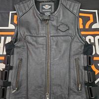 gilet originale harley tg L modello swatt nero di 