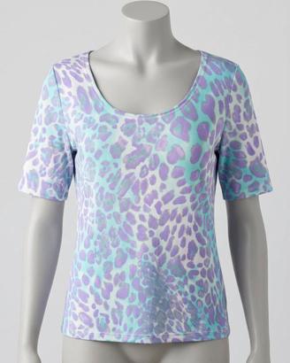 T-shirt maglietta Marinella Casali animalier