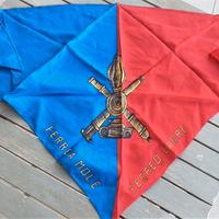 Foulard vintage Carristi Ferrea Mole Ferreo Cuore