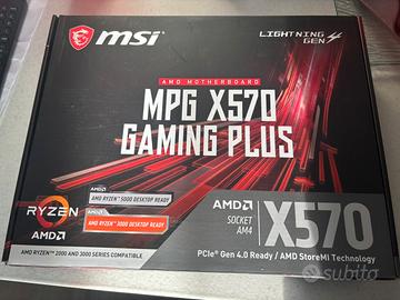MSI MPG X570 Gaming Plus motherboard AM4 ATX