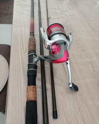 canna da pesca pesca è mulinello 