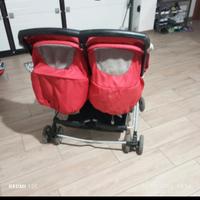passeggino gemellare 