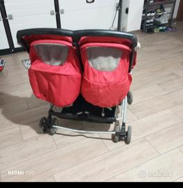 passeggino gemellare 