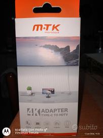 moveteck adattatore cavo tipo C a HDMI, 4K UltraHD