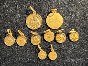Medagliette in oro