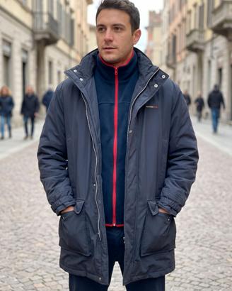 Parka Uomo Valentino Sport 3 in 1 Blu Navy XL