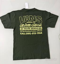 T shirt vans verde scuro