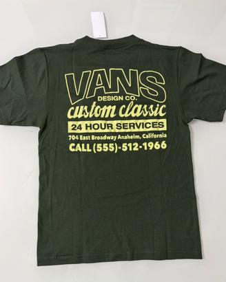 T shirt vans verde scuro