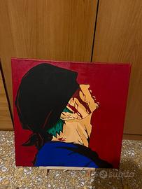 Quadro dipinto a mano - Roronoa Zoro (One Piece)