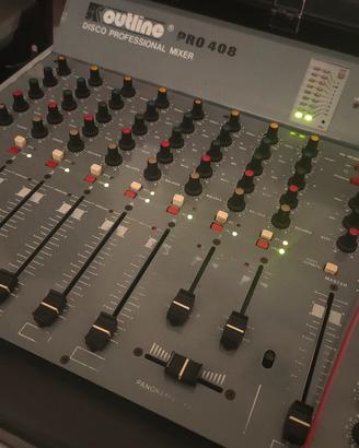 Mixer OUTLINE 408 PRO MK1 - revisionato 