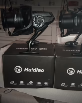 Mulinelli nuovi carpfishing, surfcasting, siluro,