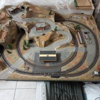 plastico ferroviario in H0 completo di tutto