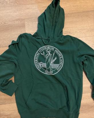 UNIMI Felpa con cappuccio Unisex Green Forest 