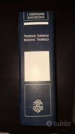 Dizionario Tedesco " Sansoni"
