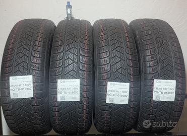 4 Pneumatici 215/60 R17 Pirelli Scorpion Winter