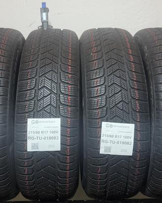 4 Pneumatici 215/60 R17 Pirelli Scorpion Winter