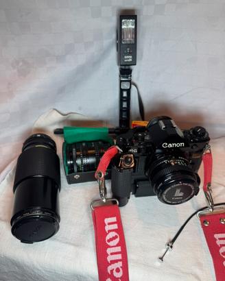 Kit Canon A-1 Analogico