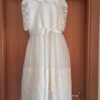 Vestito bambina per comunione / damigella / evento