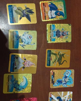 Lotto carte Dragon ball Lamincards