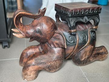 Elefante in legno
